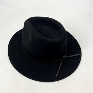 Brixton Black Wool Hat